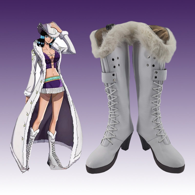 Anime Cosplay Nico Robin - Nico Robin Cosplay Fantasy Shoes Footwear