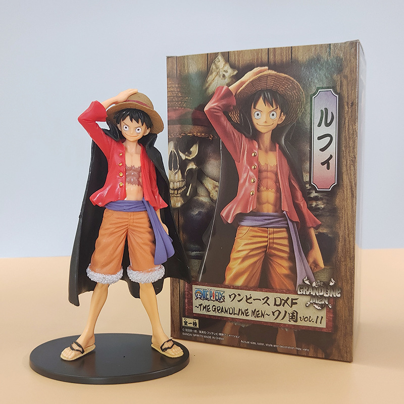 One Piece Straw Hat - 17cm cartoon surrounding One Piece Straw