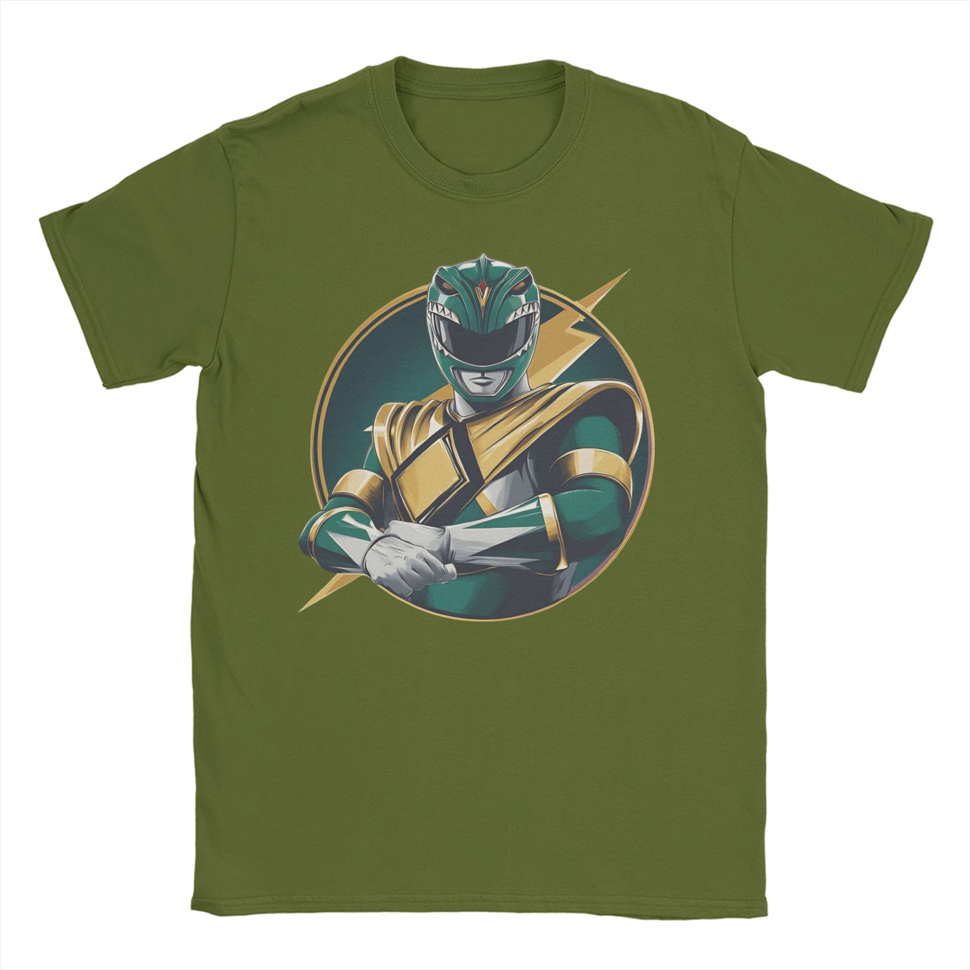 Green Power Rangers  T Shirt M - Anime Cosplay Ideas Male review and price