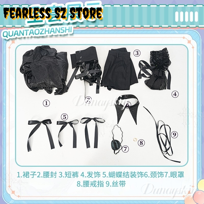 Girl Gothic Dress Halloween Ca - Anime Cosplay Japanese Girl review and price