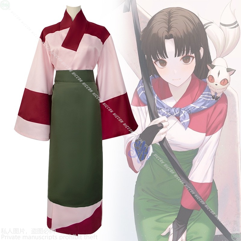 Anime Movie Sango Cosplay Cost - Anime Cosplay Japanese Girl review and price