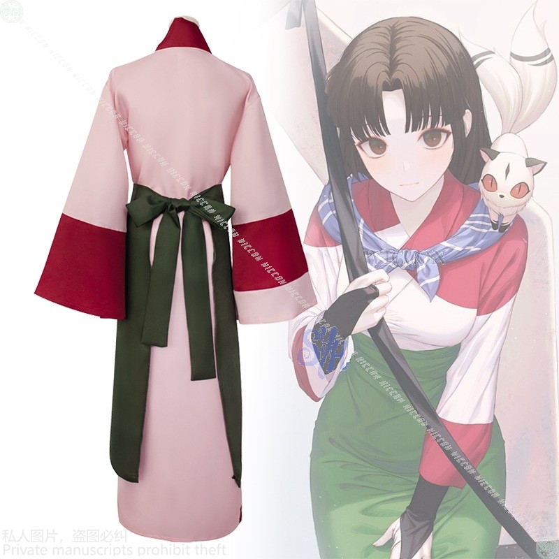 Anime Movie Sango Cosplay Cost - Anime Cosplay Japanese Girl review and price
