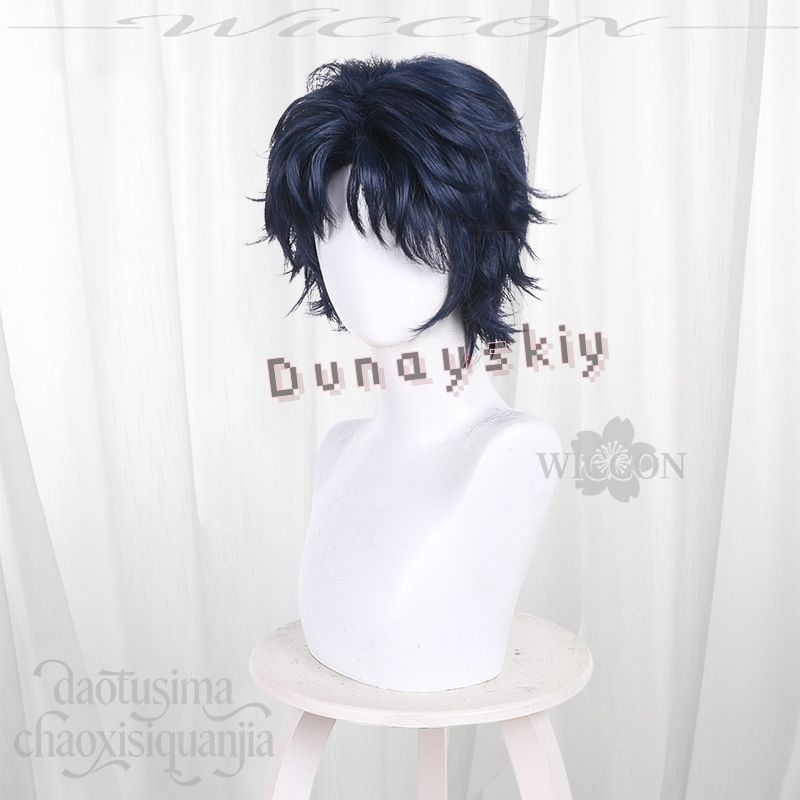 Anime MARRIAGETOXIN Cosplay Wi - Anime Cosplay Blue Hair review and price