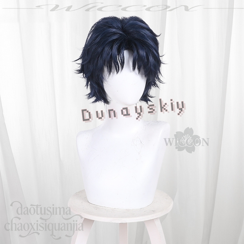 Anime MARRIAGETOXIN Cosplay Wi - Anime Cosplay Blue Hair review and price