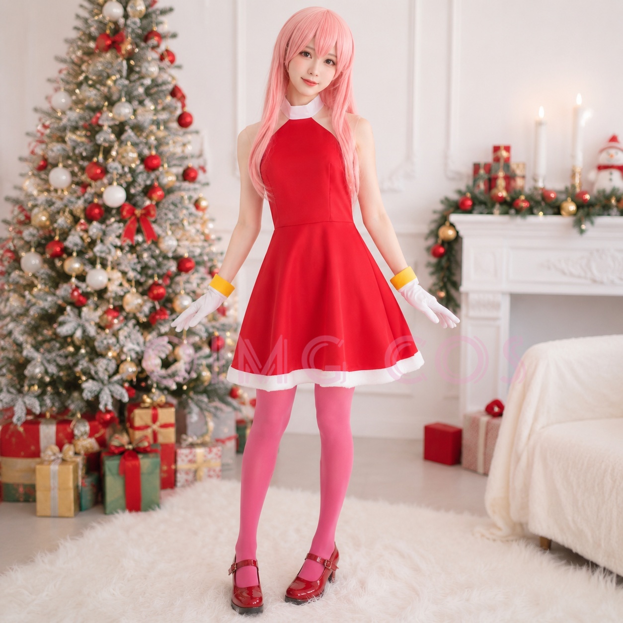 Amy Rose Cosplay Costume Adult - Anime Cosplay Girl Costume review and price