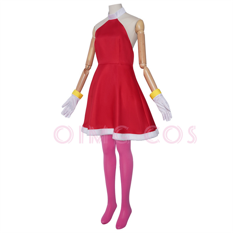 Amy Rose Cosplay Costume Adult - Anime Cosplay Girl Costume review and price