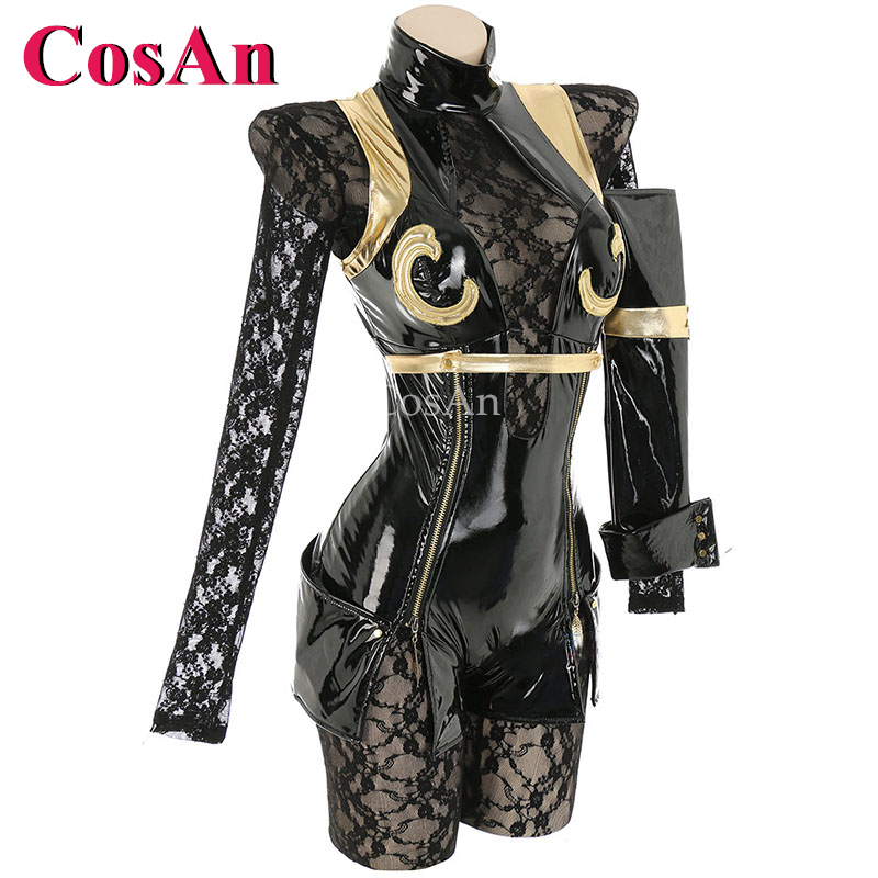CosAn Hot Anime Game Operator  - Cosplay Anime Black review and price