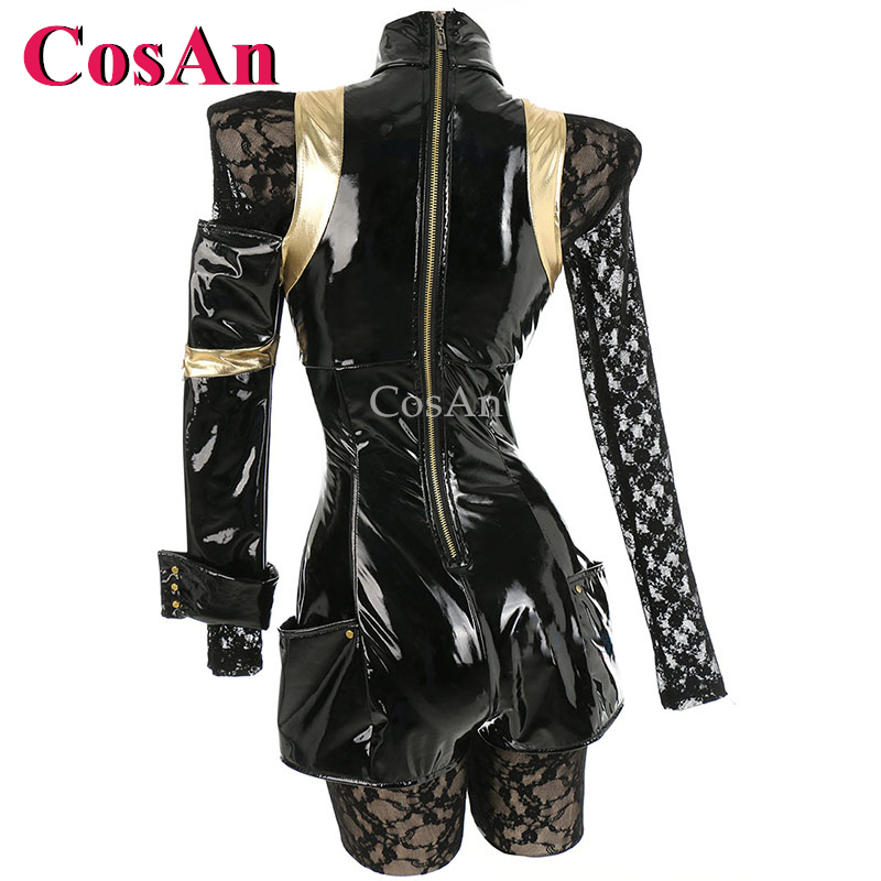 CosAn Hot Anime Game Operator  - Cosplay Anime Black review and price