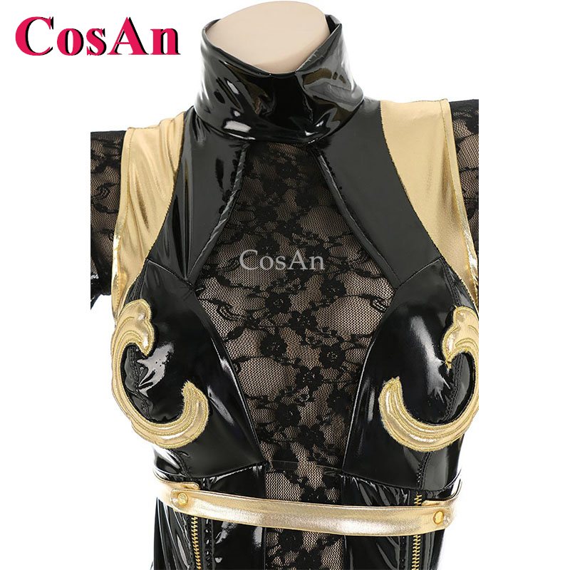 CosAn Hot Anime Game Operator  - Cosplay Anime Black review and price