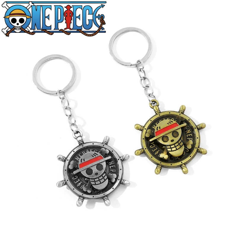 Rotating keychain, Luffy's Str - One Piece Straw Hat review and price