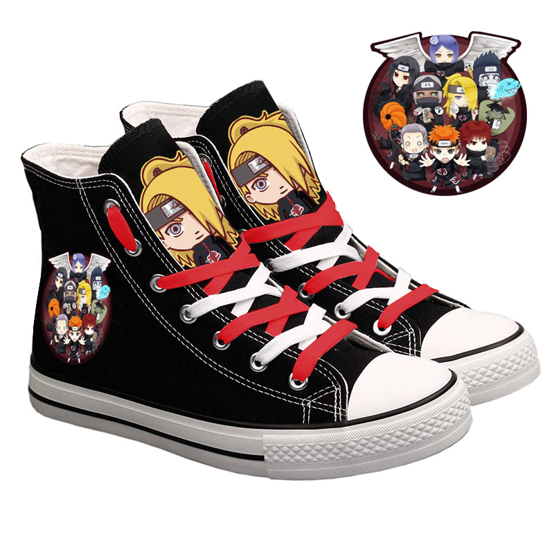 Naruto Uzumaki High-Top Canvas - Anime Cosplay Couples Ideas review and price