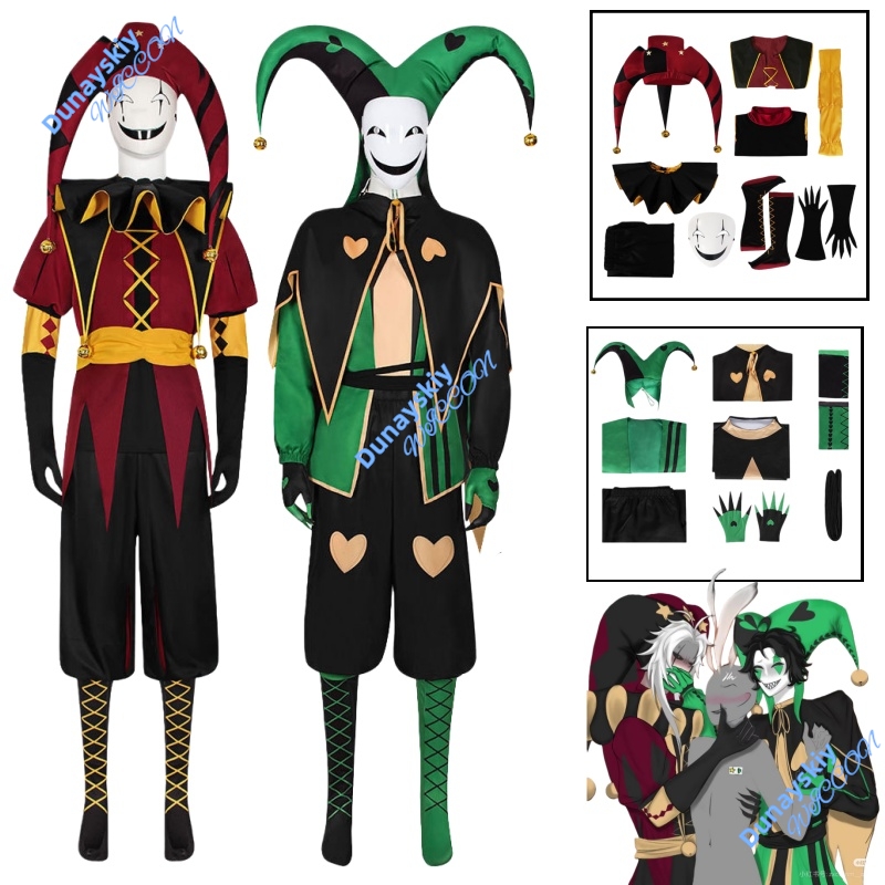 Mens Freak Circus Pierrot Clow - Anime And Cosplay Expo 2025 review and price