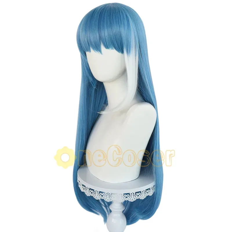 ADFF15Mutsumi Cosplay Anime Mi - Anime Cosplay Blue Hair review and price
