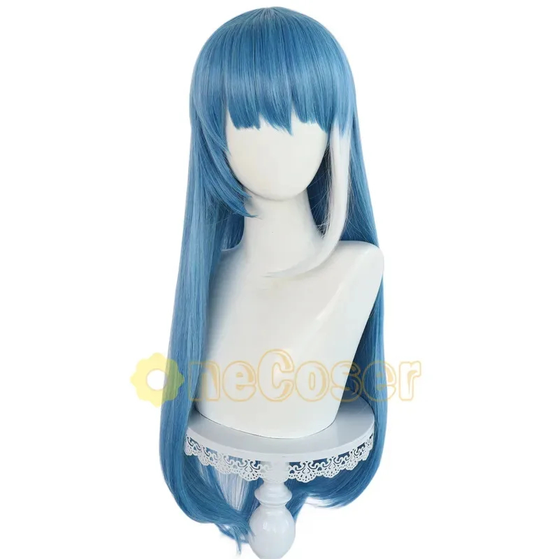 ADFF15Mutsumi Cosplay Anime Mi - Anime Cosplay Blue Hair review and price