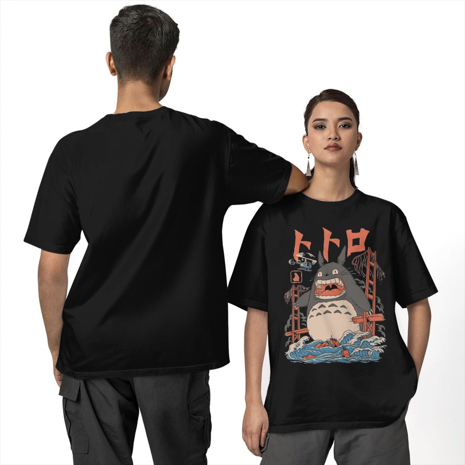 Totoro-Miyazaki Anime Men T Sh - Anime Cosplay Ideas Male review and price