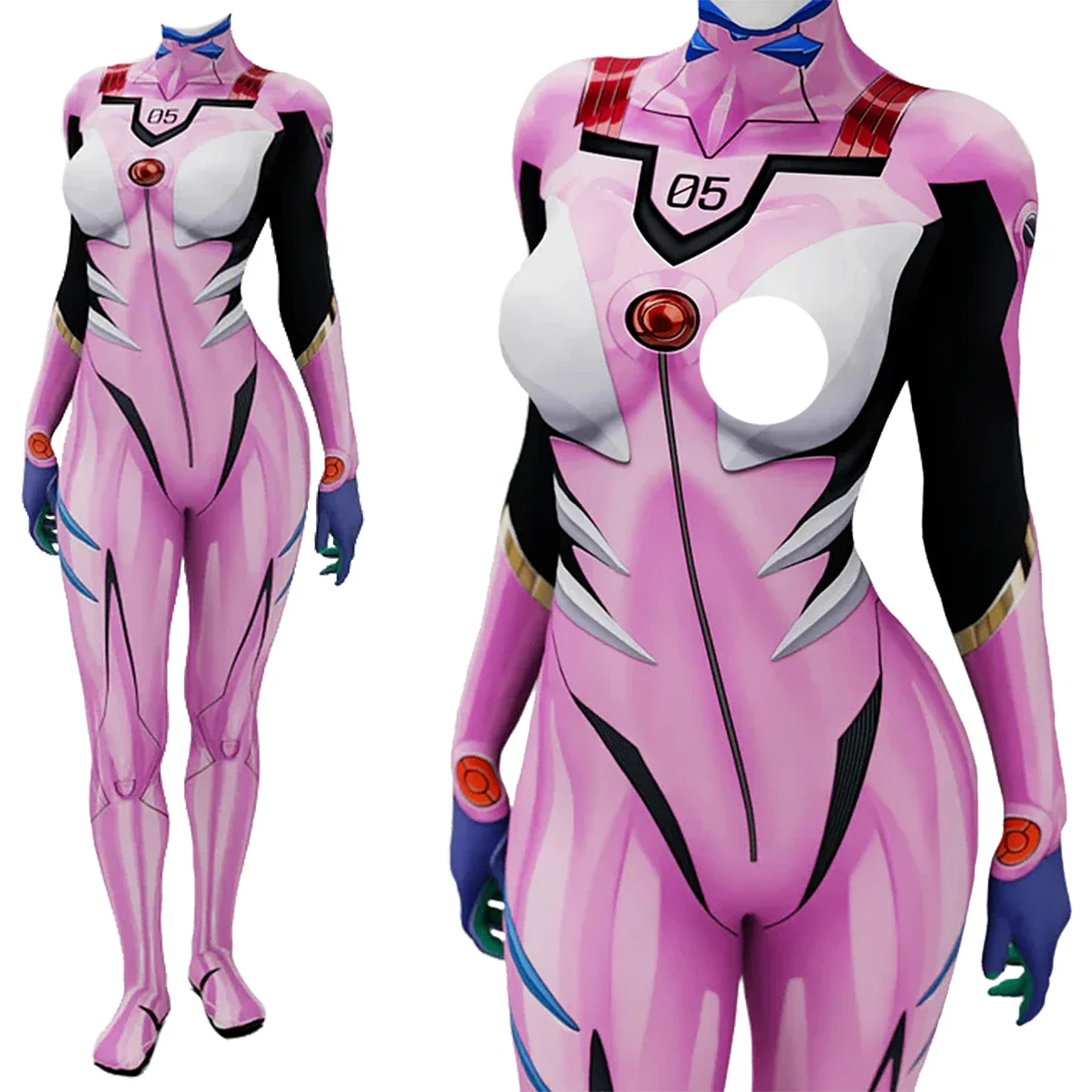 Anime EVA 05 Makinami Cosplay  - Anime Cosplay Girl review and price