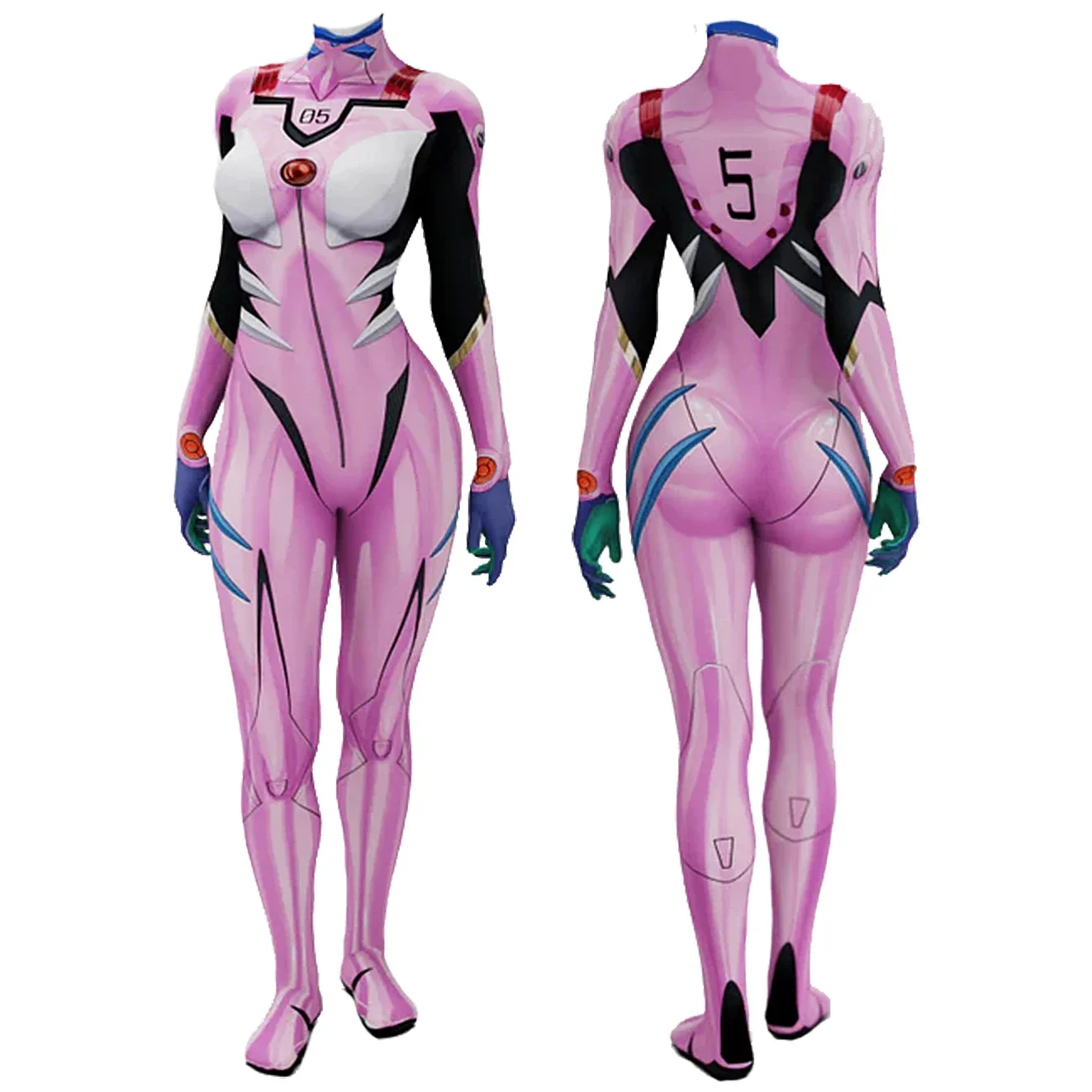 Anime EVA 05 Makinami Cosplay  - Anime Cosplay Girl review and price