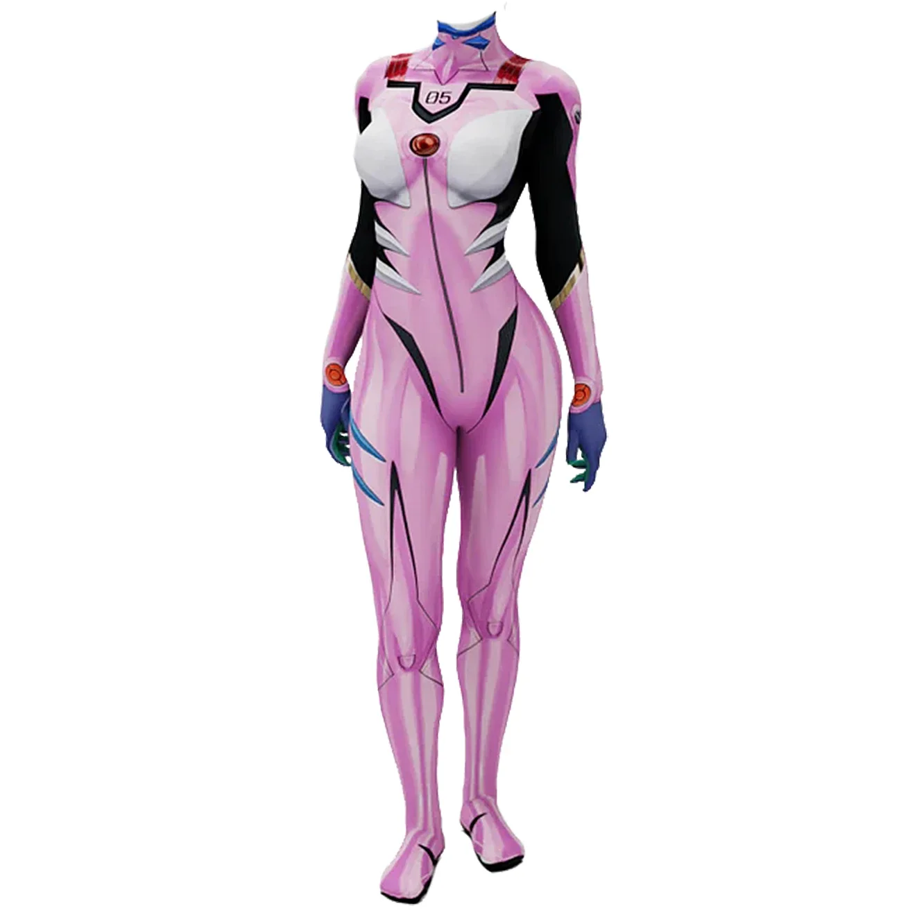 Anime EVA 05 Makinami Cosplay  - Anime Cosplay Girl review and price