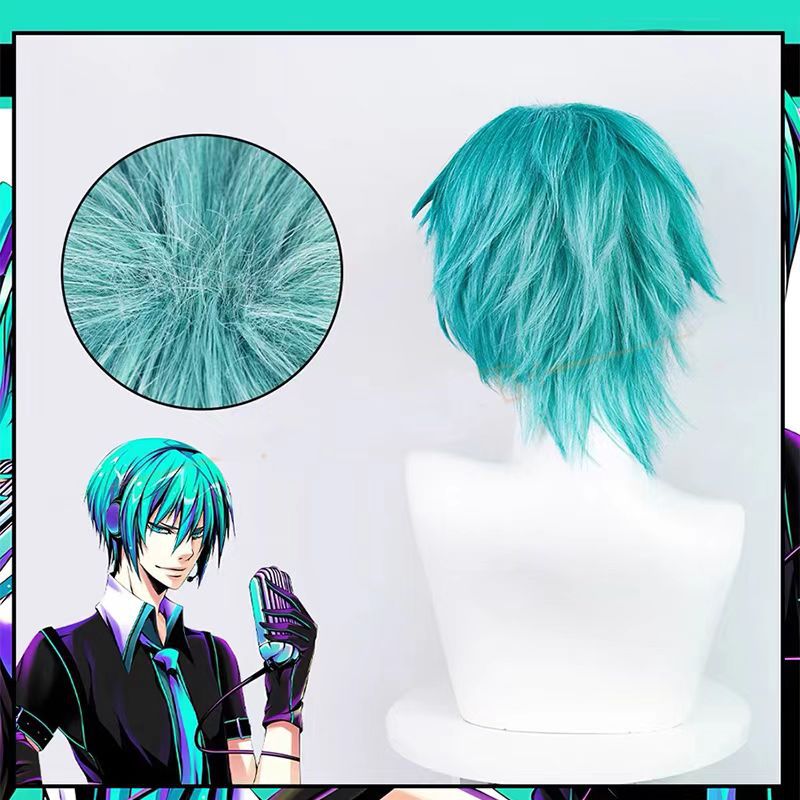 Mikuo Cosplay Wig Anime Miku B - Anime Cosplay Blue Hair review and price
