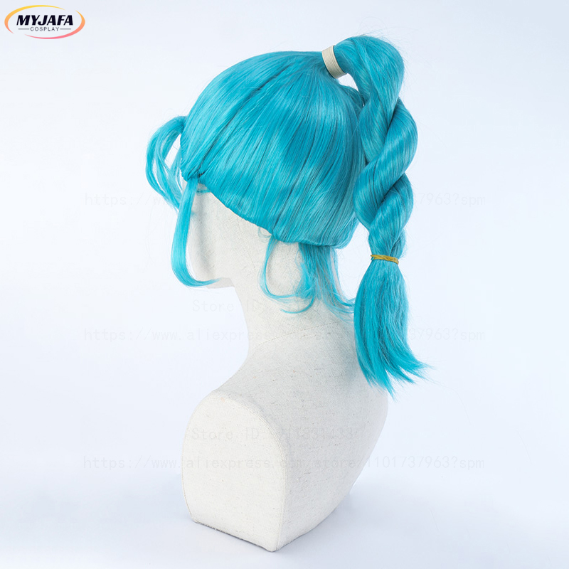 Bulma Cosplay Wig Buruma Wig B - Anime Cosplay Blue Hair review and price