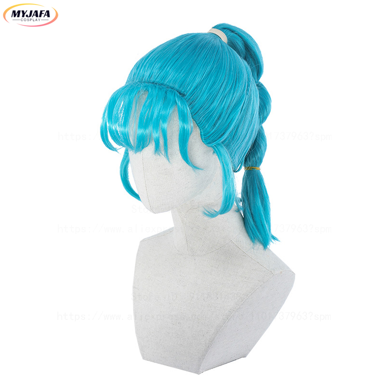 Bulma Cosplay Wig Buruma Wig B - Anime Cosplay Blue Hair review and price