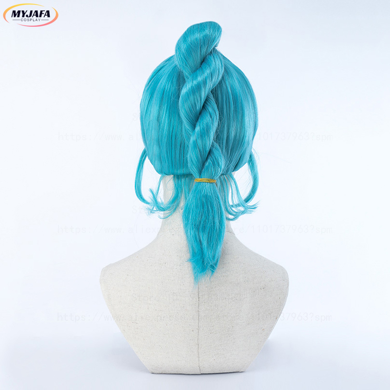 Bulma Cosplay Wig Buruma Wig B - Anime Cosplay Blue Hair review and price