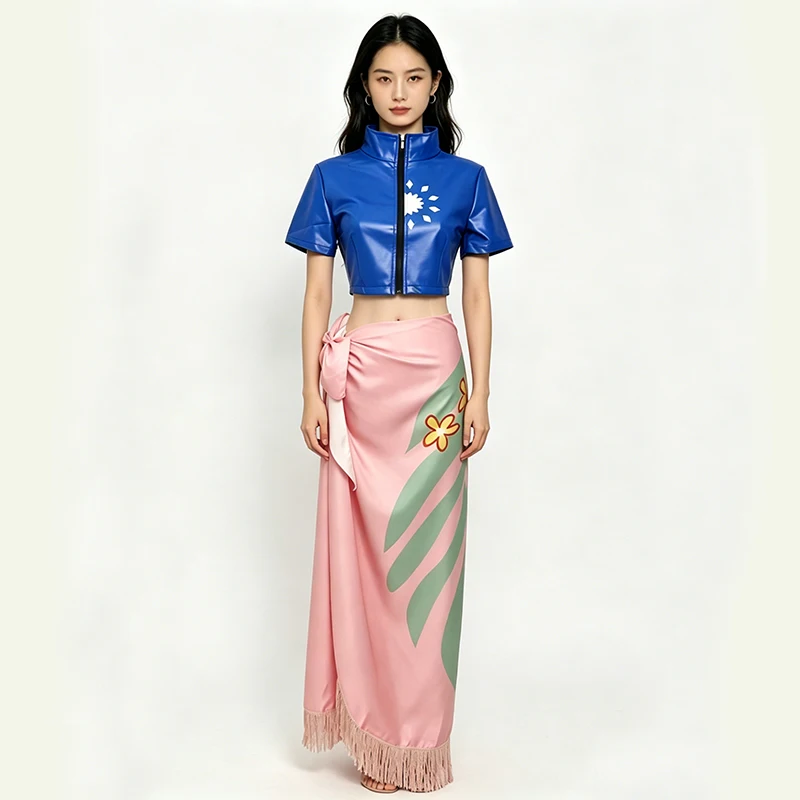 Women Nico Robin Cosplay Two-P - Anime Cosplay Nico Robin review and price