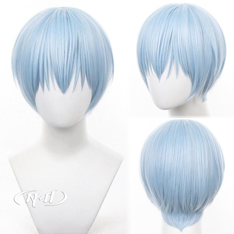ND Himmel Cosplay Wigs Frieren - Anime Cosplay Blue Hair review and price