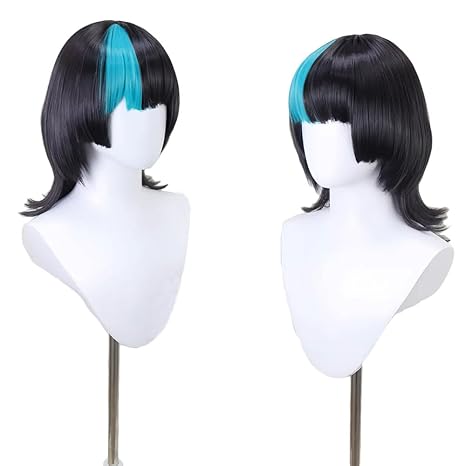 Anime Kirara Hoshi Wig Blue an - Anime Cosplay Blue Hair review and price