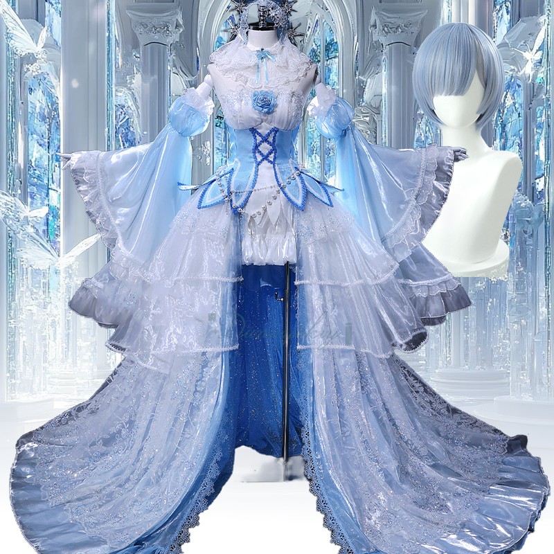 Halloween Costume Adults Anime - Re Zero Rem Wig review and price